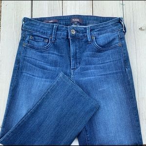 NYDJ skinny jeans, dark wash